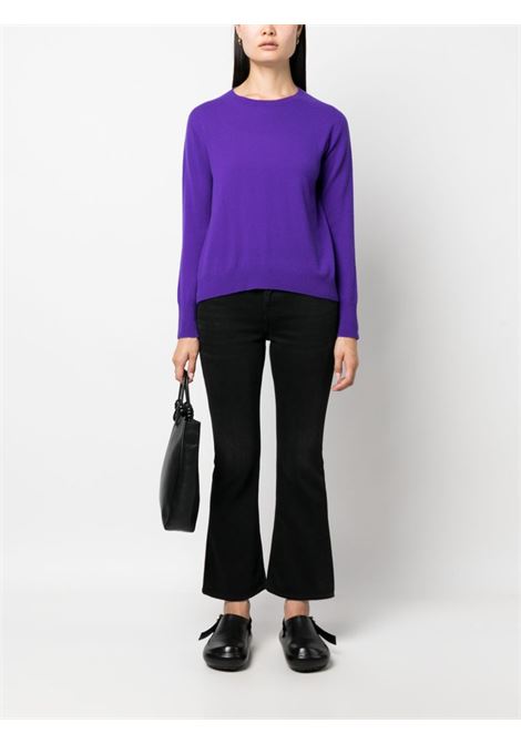 Maglia in cashmere Amal viola elettrico VANISE' | V24604-AMALPURPLE