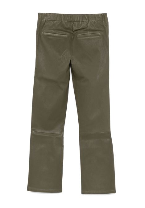 Pantalone verde in pelle ARMA | 001L246004-LIVELYLIZARD