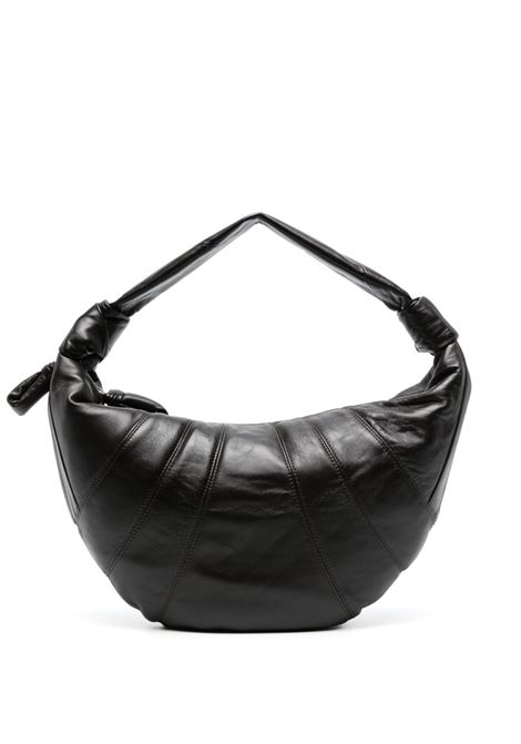Borsa media Fortune Croissant in pelle di agnello liscia cioccolato LEMAIRE | BG0071-LL095BR490