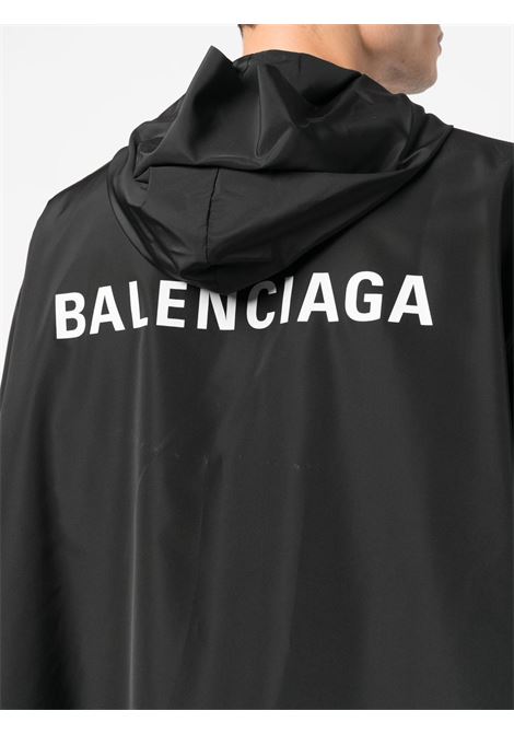 giacca a vento nera BALENCIAGA | 725275-TYD361000