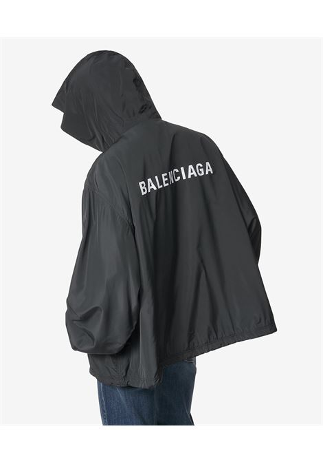 giacca a vento nera BALENCIAGA | 725275-TYD361000