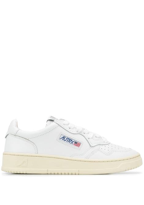 Sneakers basse Medalist in pelle di vitello bianca AUTRY | AULW-LL15WHT/WHT
