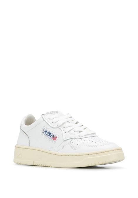Sneakers basse Medalist in pelle di vitello bianca AUTRY | AULW-LL15WHT/WHT