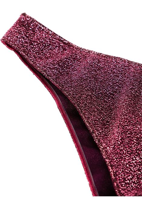 LUMI?RE MAXI-O BIKINI  OSEREE | LEF246-LUREXAUBERGINE